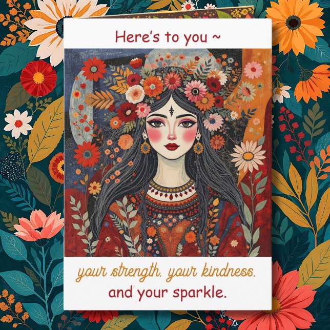 Here's to You! Women International Women's Day  Kort (Skapare uppladdad)