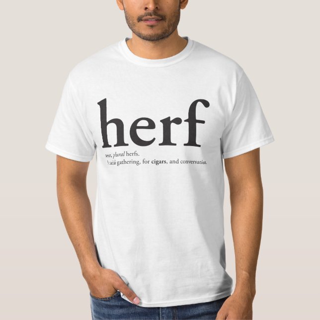 Herf beskrivning tee (Framsida)