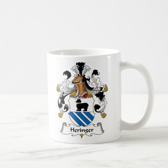 Heringer familjvapensköld kaffemugg (Höger)