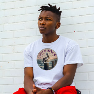 Heritage Badge Bukt i Mexiko White T Shirt