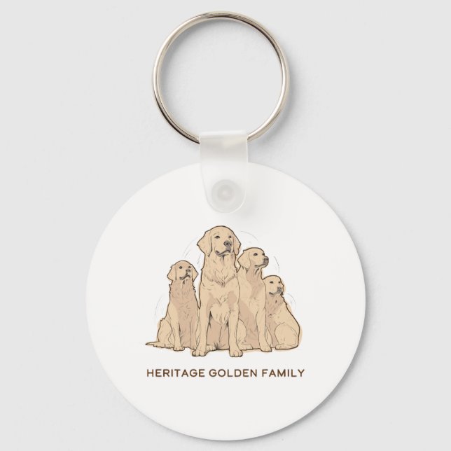 Heritage Golden Nyckelring (Framsida)