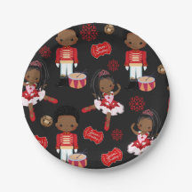 Heritage Helgdag Nutcracker Pappra Tallrikar