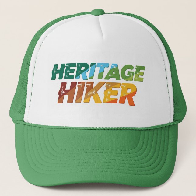 Heritage Hiker , t-shirt Keps (Framsida)