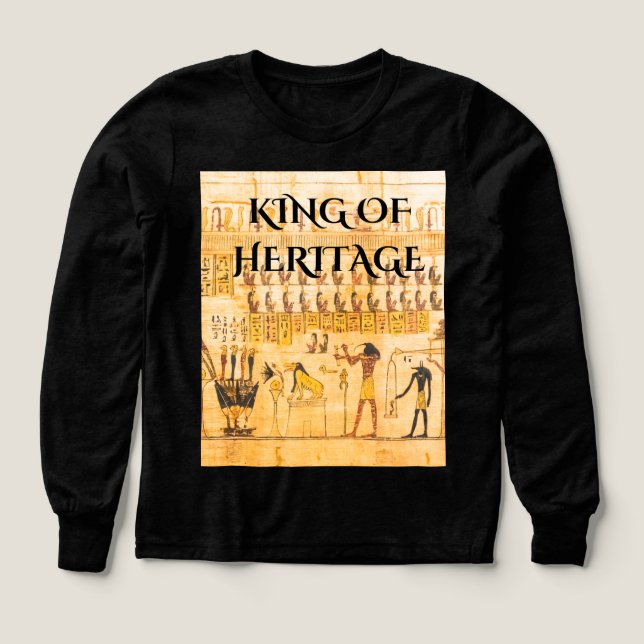 Heritage Inspired Egyptian Tee (Design framsida)