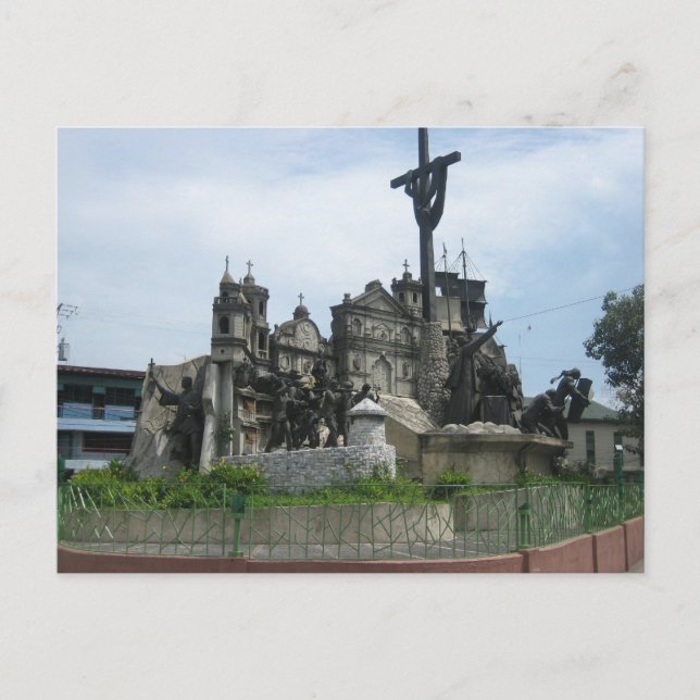 Heritage of Cebu monument Vykort (Framsida)