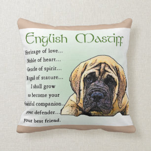 Heritage of Kärlek English Mastiff Kudde