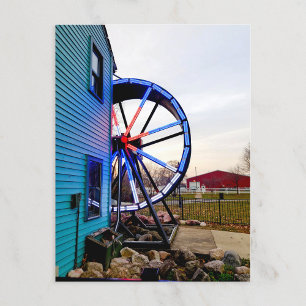 Heritage Park Vatten Mill Vykort