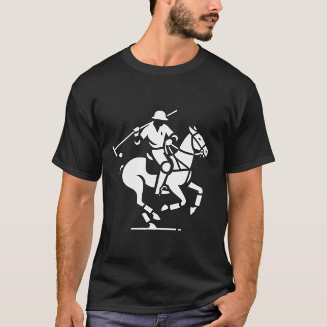Heritage Polo Klubb Tshirt T Shirt (Framsida)