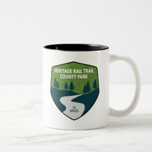 Heritage Rail Trail County Park Två-Tonad Mugg