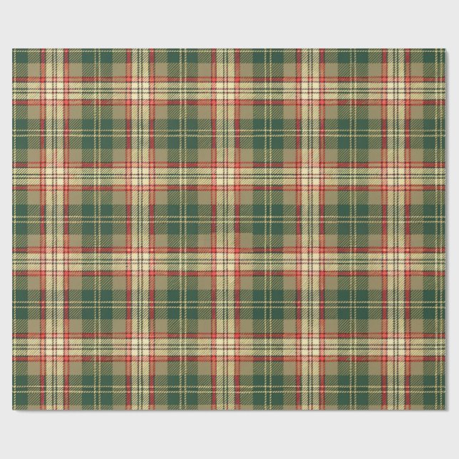 Heritage Tartan Presentpapper (Platt)
