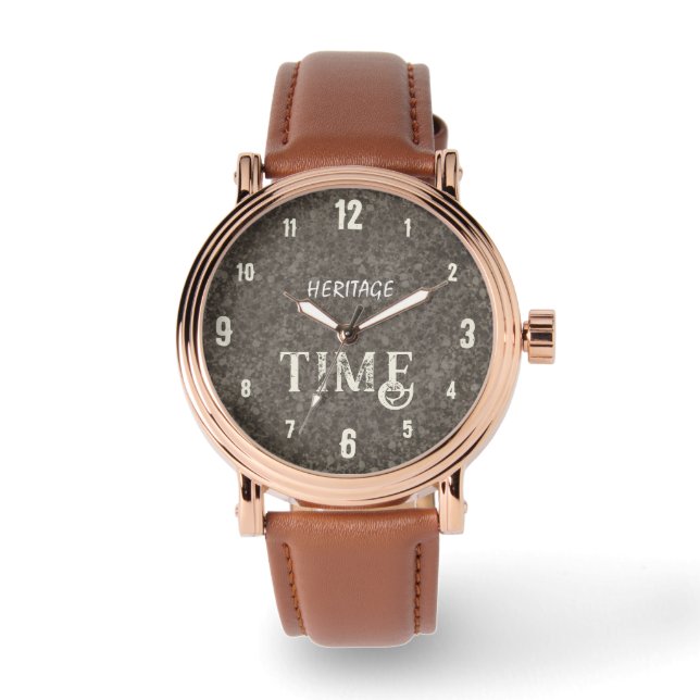 Heritage Time Vintage Armbandsur (Framsida)