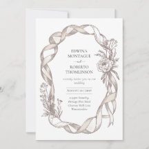 Heritage Vintage Band & Pion Botanisk Elegant