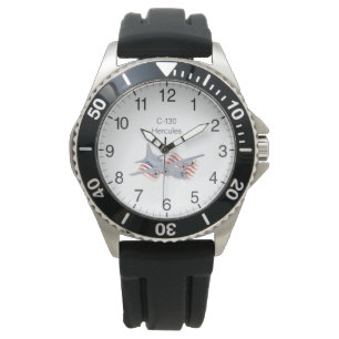 Herkules C-130 i Luft Armbandsur