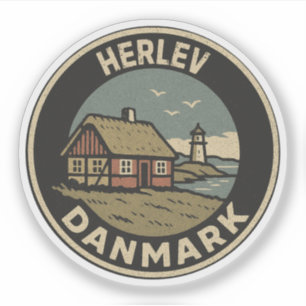 Herlev, Danmark Danmark  Klistermärken