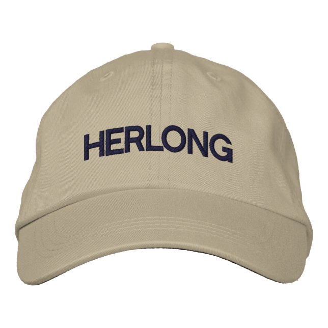 Herlong Baseball Cap Broderad Keps (Framsida)