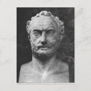 Herm av en man, som sägs vara Thucydides Vykort