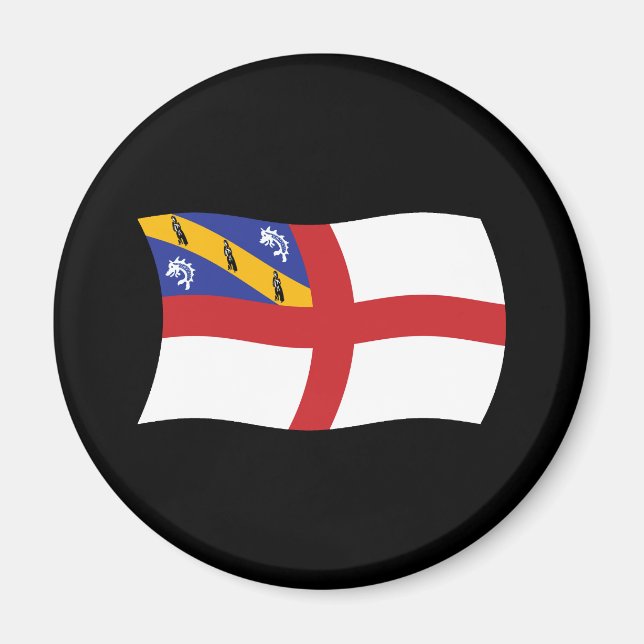 Herm Flagga Magnet (Framsidan)