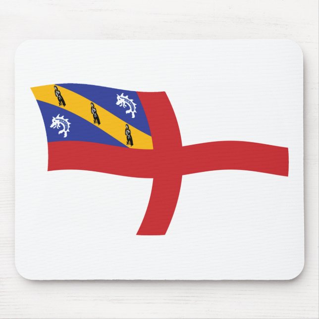Herm Flagga Mousepad Musmatta (Framsidan)