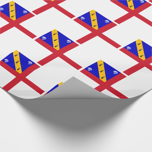 Herm Flagga Presentpapper (Hörn)