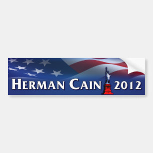Herman Cain 2012 Bildekal