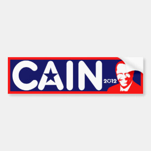 Herman Cain 2012 Bildekal