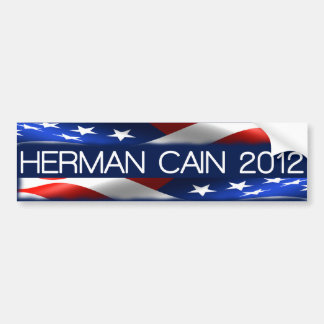 Herman Cain 2012 Bildekal