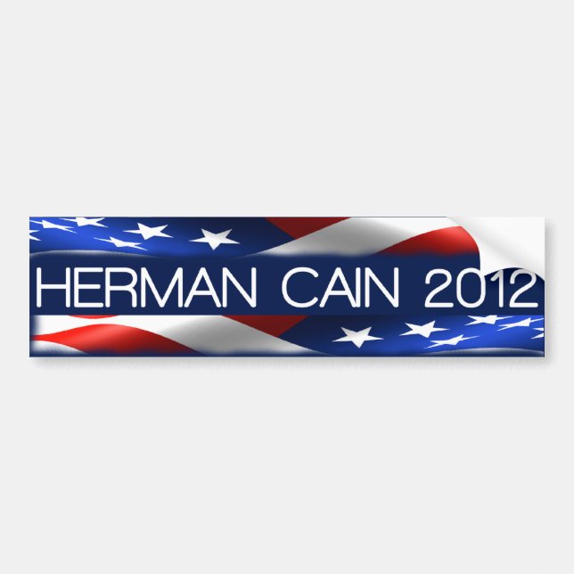 Herman Cain 2012 Bildekal (Framsidan)