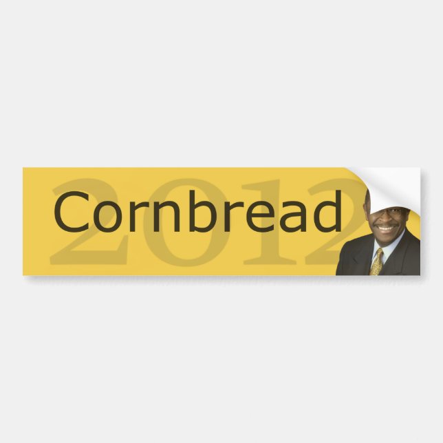 Herman Cain 2012 Majsbröd Bildekal (Framsidan)