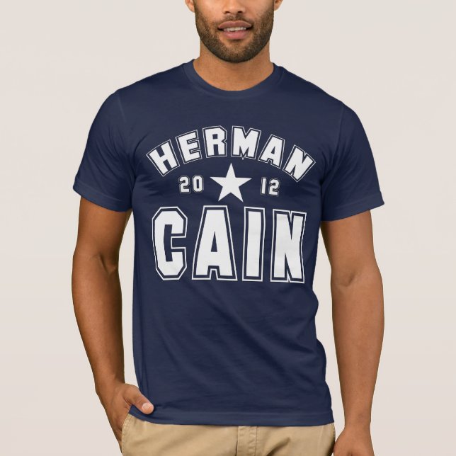 Herman Cain 2012 T-shirt (Framsida)
