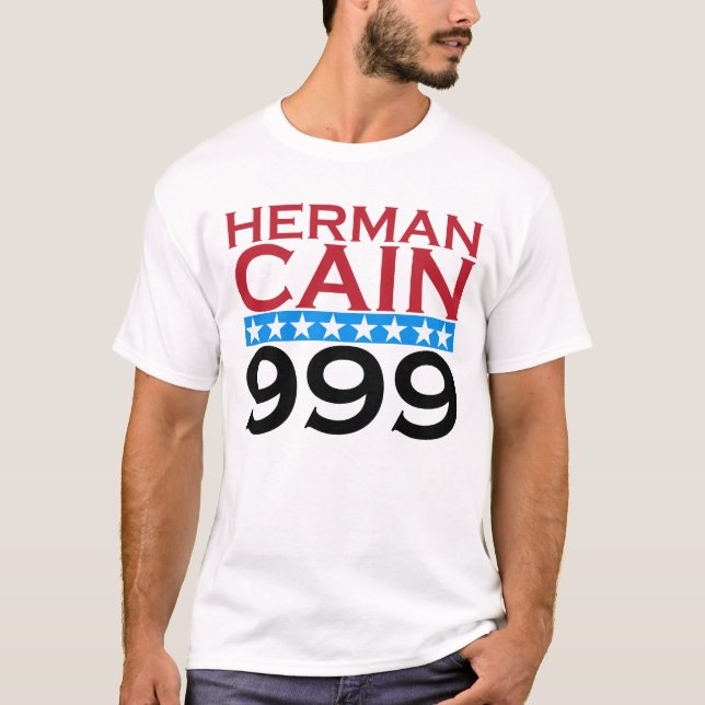 Herman Cain 999 T-shirt (Framsida)