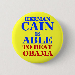 herman cain är kompetent 2012 knapp