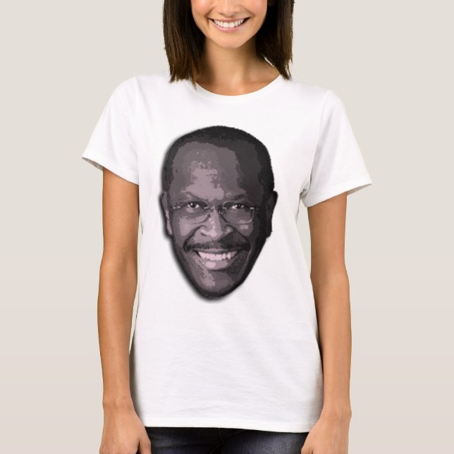 Herman Cain är kompetent! Tee Shirt (Framsida)