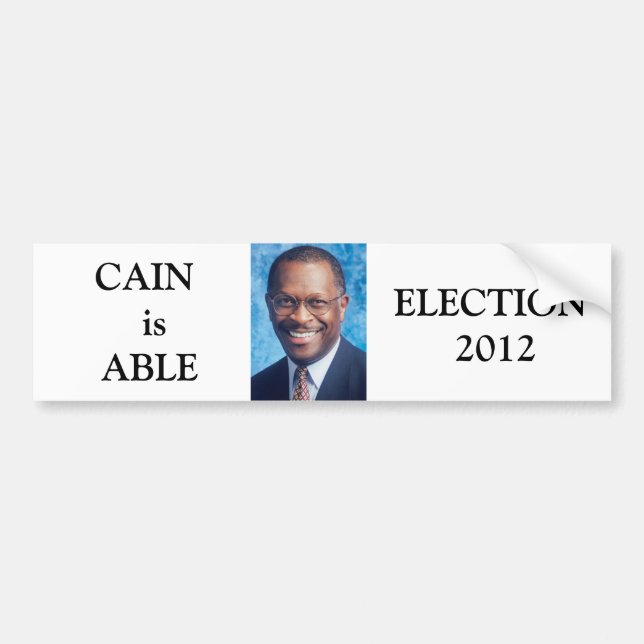 Herman Cain Bildekal (Framsidan)