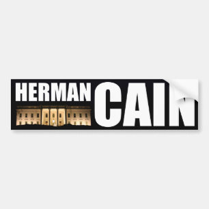 Herman Cain för president Bildekal