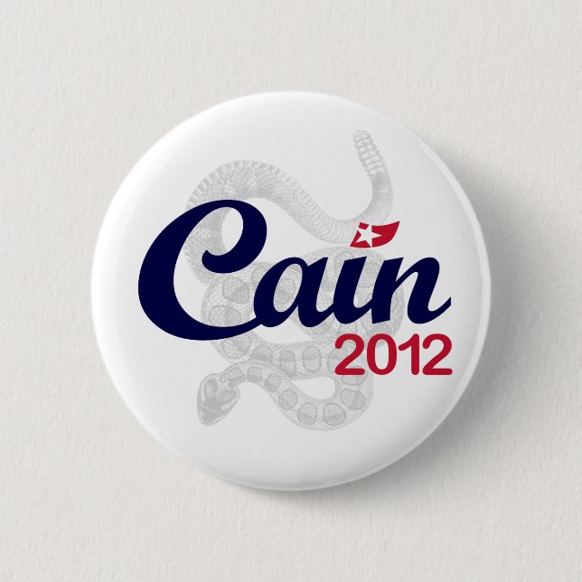 Herman Cain för presidenten 2012 "ande DTOM" Buttn Knapp (Framsida)