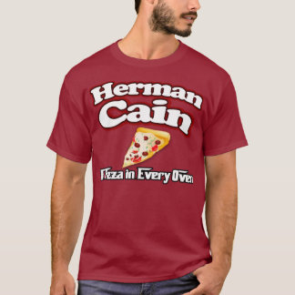 Herman Cain pizzaskjorta 2012 Tee