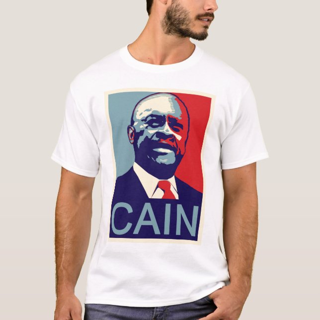 Herman Cain Tee Shirt (Framsida)