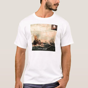Herman Melville Kalla Mig Ishmael Citat T Shirt
