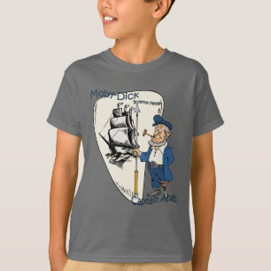 Herman Melville ~ Moby-Dick eller Whale Tee Shirt
