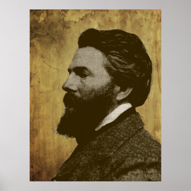 Herman Melville Poster (Framsidan)