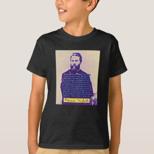 Herman Melville Quote Bläck vi har ett allvarligt T Shirt