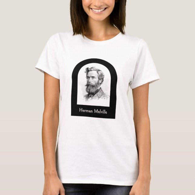 Herman Melville T Shirt (Framsida)