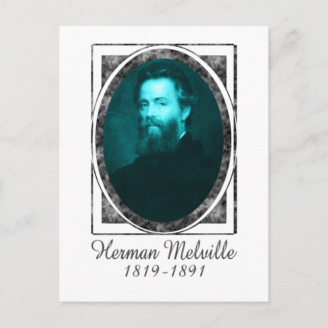 Herman Melville Vykort (Framsida)