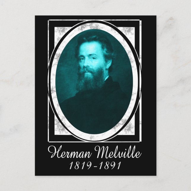 Herman Melville Vykort (Framsida)