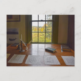 Herman Melvilles Window, Massachusetts Vykort