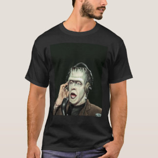 Herman Munster at the radio Graphic T-Shirt.png T Shirt