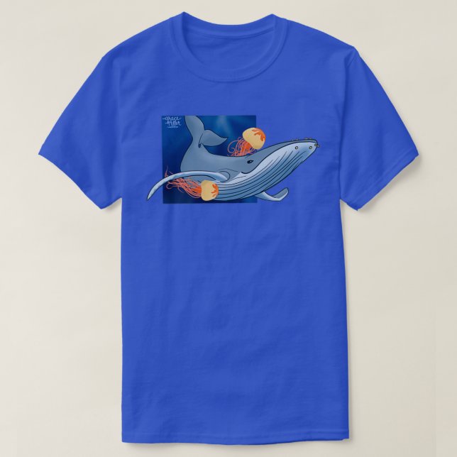 Herman the Whale T Shirt (Design framsida)