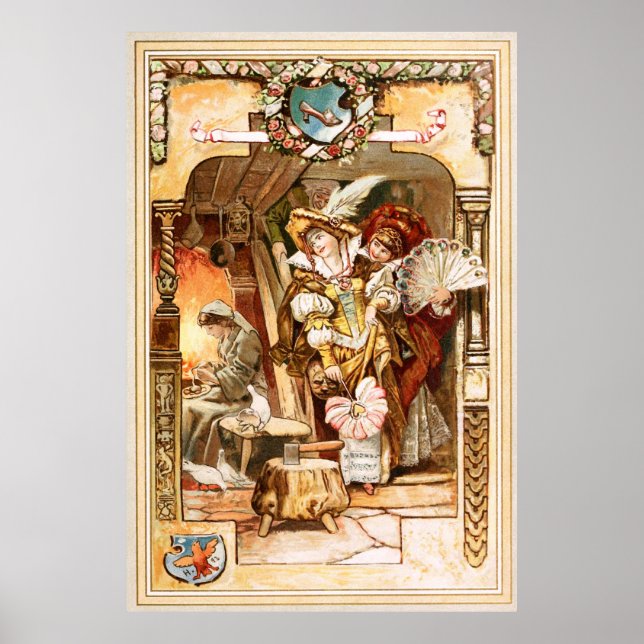 Hermann Vogel - Cinderella Poster (Framsidan)