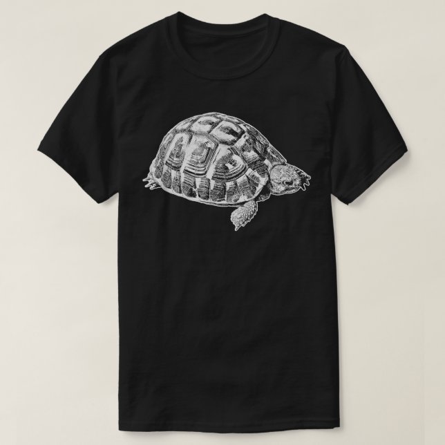 Hermanns sköldpadda  t shirt (Design framsida)