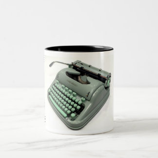 Hermes 3000 skrivmaskin - 1964 Två-Tonad mugg